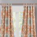 Bungalow Rose Tantonville Geometric Semi-Sheer Tab Top Curtain Panels BNRS8757