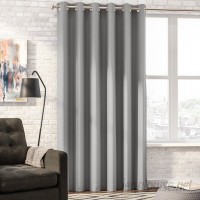 Mercury Row Solid Blackout Thermal Grommet Single Curtain Panel MCRW1732