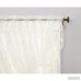 No. 918 Alison Nature / Floral Sheer Rod Pocket Curtain Panels LCTN1101