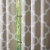 Red Barrel Studio Columbard Print Geometric Semi-Sheer Grommet Single Curtain Panel RDBL4759