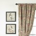 Waverly Swept Away Damask Room Darkening Rod Pocket Single Curtain Panel WVY2190