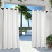Beachcrest Home Denton Solid Room Darkening Outdoor Grommet Curtain Panels BCHH2614