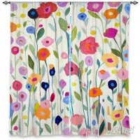 DiaNocheDesigns Nature/Floral Room Darkening Panels DNOC2345