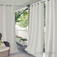 Elrene Home Fashions Connor Solid Room Darkening Grommet Single Curtain Panel EHFA1163