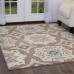 Andover Mills Natural Cerulean Blue/Taupe Area Rug ANDO1444