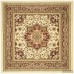 Charlton Home Theresa Ivory/Red Area Rug CHLH2303