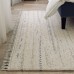Beachcrest Home Penrock Way Handwoven Cotton White Area Rug BCHH1572