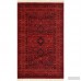 World Menagerie Kowloon Red Area Rug WDMG6712