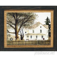 Artistic Reflections 'Grandma's House Primitive Country Farm Landscape' by Billy Jacobs Framed Graphic Art AETI3108