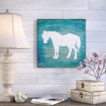 August Grove 'Farm Horse' Print on Wrapped Canvas AGGR5106