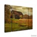 August Grove Ryegate Old Barn on Rainy Day 3 Piece Painting Print on Wrapped Canvas Set ATGR2511