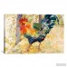 East Urban Home 'Colorful Rooster' Print ESTN1257