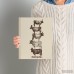 Laurel Foundry Modern Farmhouse Cow Cow Nuts Graphic Art on Wrapped Canvas LRFY5394