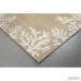 Highland Dunes Claycomb Coral Border Hand-Tufted Neutral Indoor/Outdoor Area Rug HLDS3585