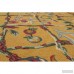 Astoria Grand One-of-a-Kind Hubert Hand-Knotted Wool Gold Area Rug PHBS1497