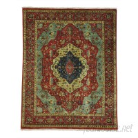 Astoria Grand One-of-a-Kind Salzman Re-creation Hand-Knotted Red/Blue/Yellow Area Rug ASTD1869