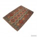 Bloomsbury Market One-of-a-Kind Bakerstown Hand-Woven Brown/Red Area Rug BLMA4304