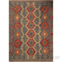 Bloomsbury Market One-of-a-Kind Bakerstown Hand-Woven Brown/Red Area Rug BLMA4304