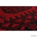 Bloomsbury Market One-of-a-Kind Bridges Traditional Hand-Knotted Red Area Rug BLMT2957