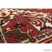 Bloomsbury Market One-of-a-Kind Briggs Geometric Hand Knotted Rectangle Wool Dark Copper Area Rug BLMT5758