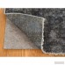 Bloomsbury Market One-of-a-Kind Govan Vintage Overdyed Hand-Knotted Charcoal Black Area Rug BLMS7629
