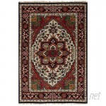 Bloomsbury Market One-of-a-Kind Larsen Oriental Hand-Knotted Wool Red Area Rug BLMT5933