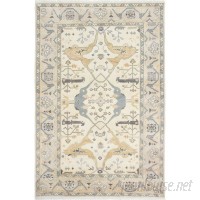 Bloomsbury Market One-of-a-Kind Li Hand-Knotted Cream Area Rug BLMA3757