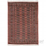 Bloomsbury Market One-of-a-Kind Olney Springs Hand Knotted Wool Dark Copper Area Rug BLMK9213