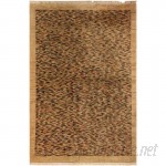 Bloomsbury Market One-of-a-Kind Roeder Hand-Knotted Wool Tan/Blue Area Rug AFRU2543