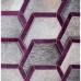Brayden Studio One-of-a-Kind Houghton-le-Spring Hand-Woven Cowhide Gray/Purple Area Rug BSTU6256