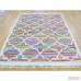Bungalow Rose One-of-a-Kind Flat Weave Kilim Hand-Knotted Ivory Area Rug RGRG4659