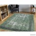 Canora Grey One-of-a-Kind Kendrick Hand-Knotted Forest Green Area Rug CAGY2444