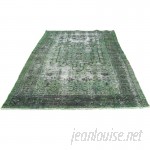 Canora Grey One-of-a-Kind Kendrick Hand-Knotted Forest Green Area Rug CAGY2444
