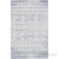 ECARPETGALLERY One-of-a-Kind Monterey Hand-Knotted Gray/White Area Rug ECR3973