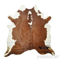 Loon Peak One-of-a-Kind Pinion Cowhide Brown/White Area Rug LNPE6144
