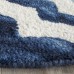 Mistana One-of-a-Kind Euphemia Hand-Tufted Wool Navy Area Rug MTNA3426