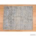 Williston Forge Abstract Oriental Hand-Knotted Silk Gray Area Rug RGRG1526