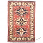World Menagerie One-of-a-Kind Bunkerville Hand-Knotted Brown Area Rug WLDM3823