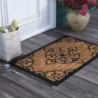 Darby Home Co Seppe Iron Gate Design Coir Doormat DRBH3803