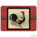 August Grove Twila Polka Dot Speckled Rooster Kitchen Mat AGGR2055