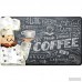 Fleur De Lis Living Ann Coffee Chef Kitchen Mat FDLL1401