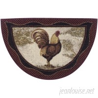 Mayberry Rug Cozy Cabin Tall Rooster Kitchen Mat MAYB1167