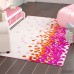 Harriet Bee Clive Hot Pink/Carnation Area Rug HBEE1240