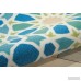 Waverly Sun n' Shade Starry Eyed Blue Indoor/Outdoor Area Rug WVY1835