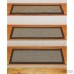 Bloomsbury Market Jacobson Sisal Carpet Brown Stair Tread BBMT2228