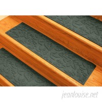 Bungalow Flooring Aqua Shield Evergreen Fall Day Stair Tread WDK1435