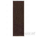 Darby Home Co Jeanette Accent Rug Chocolate Brown Stair Tread DBYH7139