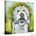 Andover Mills 'Smiley Dog' Painting Print on Wrapped Canvas ANDV1833