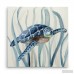 Bay Isle Home 'Turtle in Seagrass I' Oil Painting Print on Wrapped Canvas BAYI8265