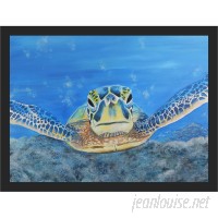 Buy Art For Less 'Sea Turtle' Print BYAR1146